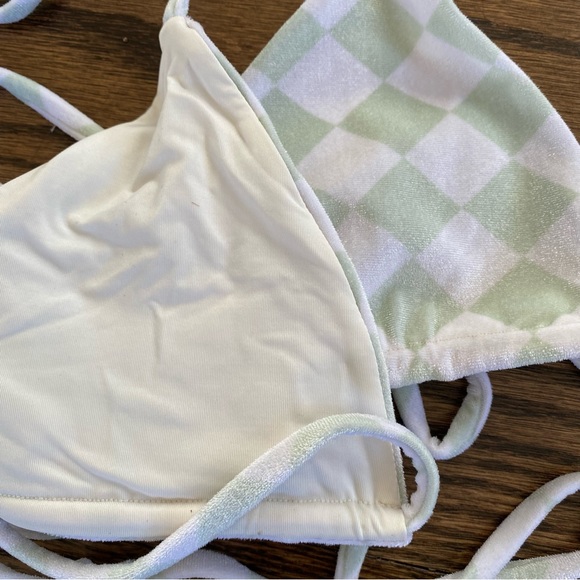 Frankie’s Hypebeast Diamond Velvet Bikini Set, Tatum Top & Katarina Bottom, NWT - Picture 8 of 15